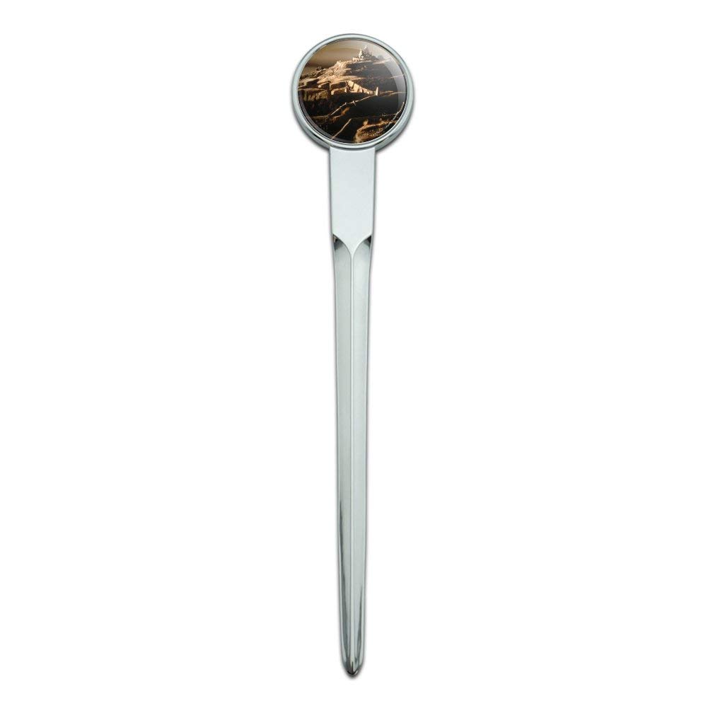 Vintage Labyrinth The Goblin City Letter Opener - Classic Chrome Plated Metal Envelope Slitter for Office, Home & Collectors | Perfect for Gifts, Stationery Lovers & Fantasy Decor