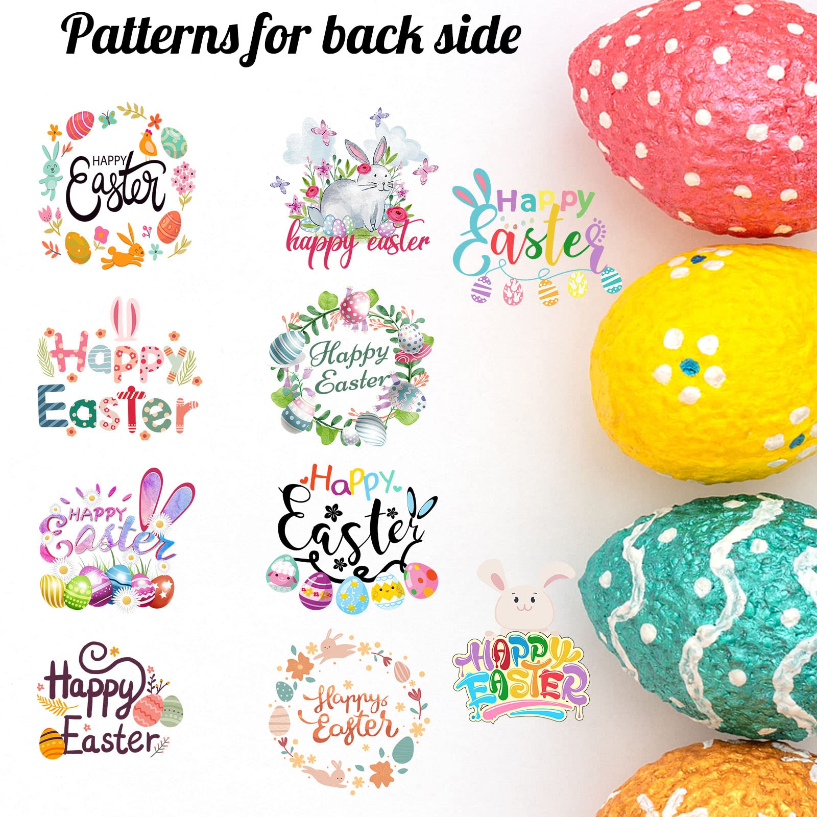 Personalized Easter Basket with Name - Custom Canvas Easter Bunny Bucket Gift for Boys & Girls - Perfect for Easter Egg Hunts, Party Favors & Spring Celebrations