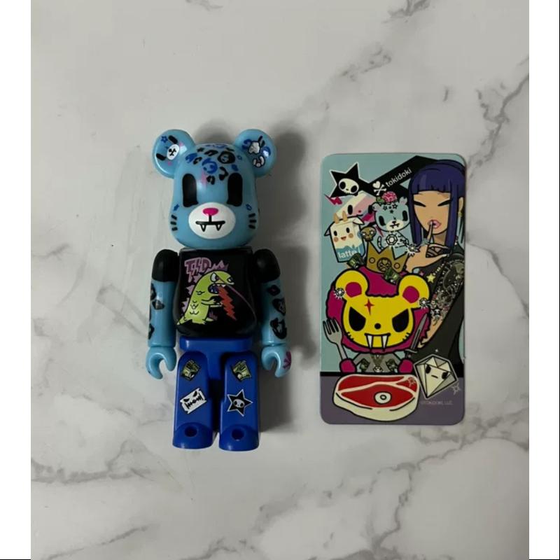 Bearbrick Series 18 ARTIST Tokidoki 100% Collectible Figure - Limited Edition Vinyl Art Toy for Display & Home Decor