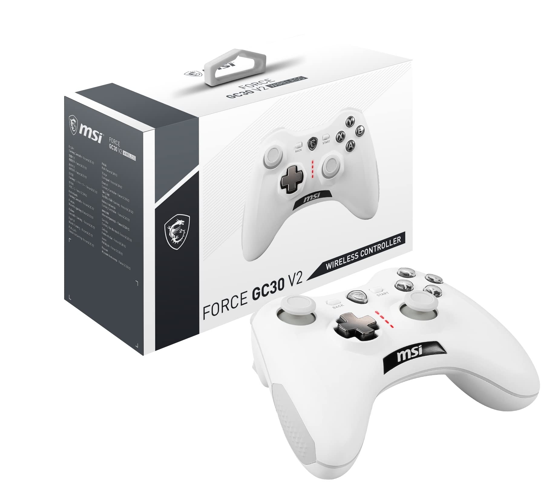 MSI GC30V2 Wireless Gaming Controller - Dual Vibration, PC/Android - Perfect for Mobile & PC Gaming