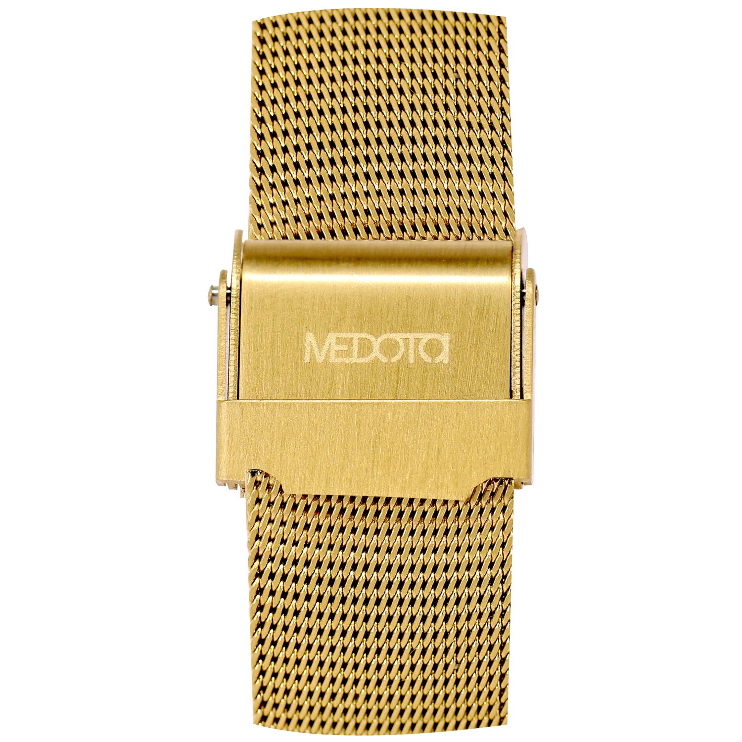 MEDOTA Stainless Steel Waterproof Watch for Women - Swiss Quartz Movement, Elegant Gold Design (Model 21904) | Perfect for Everyday Wear, Office, and Special Occasions