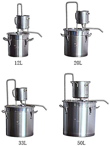 Complete DIY Wine Brewing Kit - Home Alcohol Distiller for Moonshine, Vodka & Essential Oils | Perfect for Home Brewing, Distilling Spirits & Aromatherapy