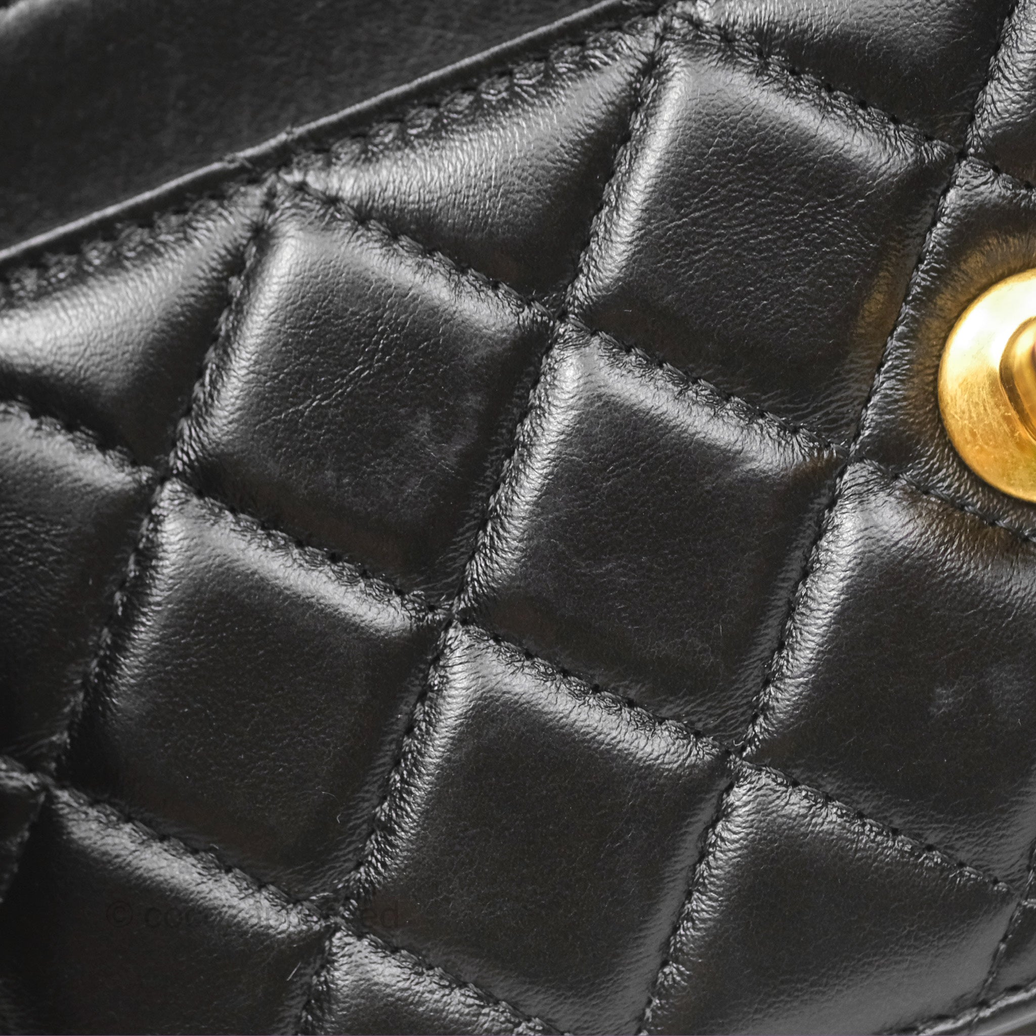 Chanel Black Lambskin Quilted Wallet on Chain WOC with Adjustable Chain - Luxury Crossbody Bag for Women | Perfect for Evening Events, Parties & Daily Use