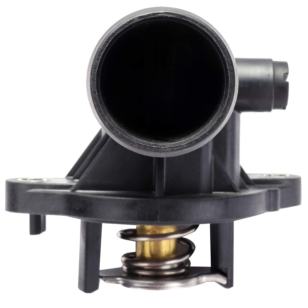 ECCPP Engine Coolant Thermostat Housing Assembly 5184651AG - Compatible with 2011-2019 Jeep Grand Cherokee & 2012-2016 Jeep Wrangler - Reliable Cooling System Replacement for Off-Road & Daily Driving
