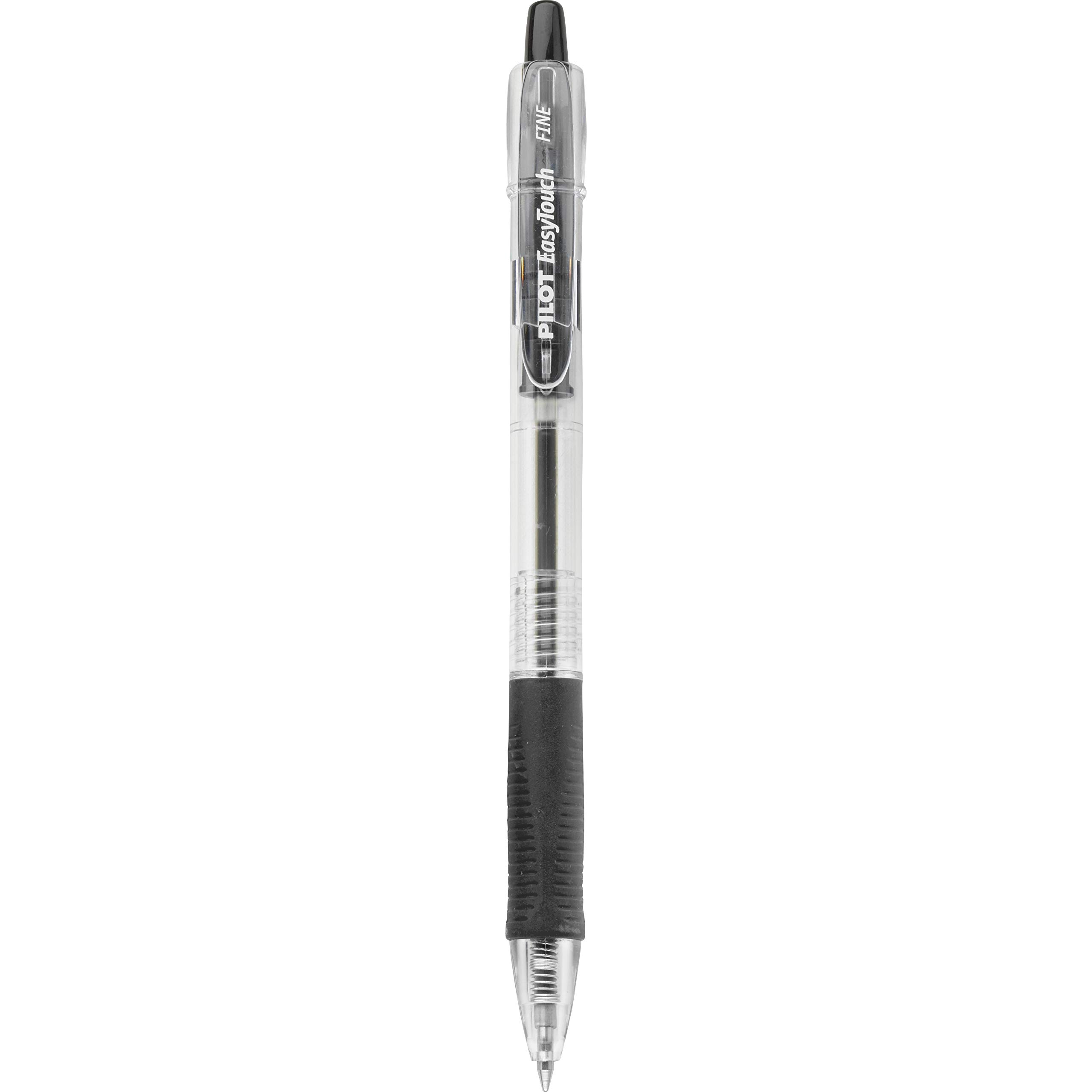PILOT EasyTouch Refillable Retractable Ballpoint Pens - Fine Point 0.7mm Black Ink (36-Pack) for Office, School & Home Use - Smooth Writing Pens for Notes, Documents & Everyday Tasks (Model 54058)