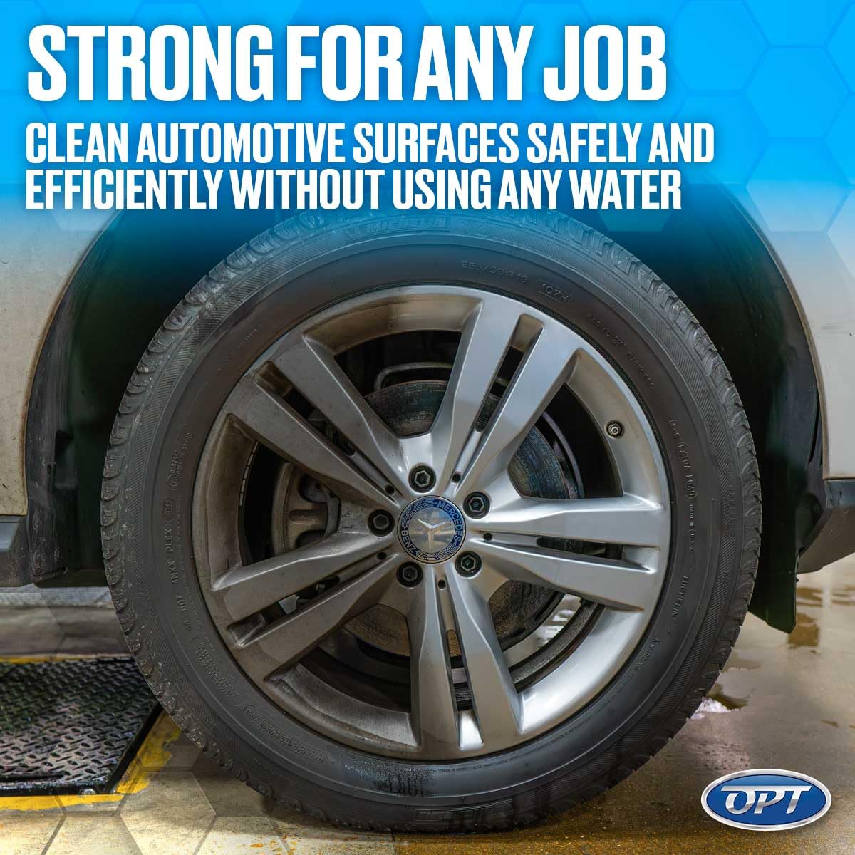 Opti-Clean Waterless Car Wash & Protect Spray - Ready to Use Polymer Protection for Cars, Trucks & Motorcycles (18 oz) - Perfect for Quick Cleaning, Detailing & On-the-Go Shine
