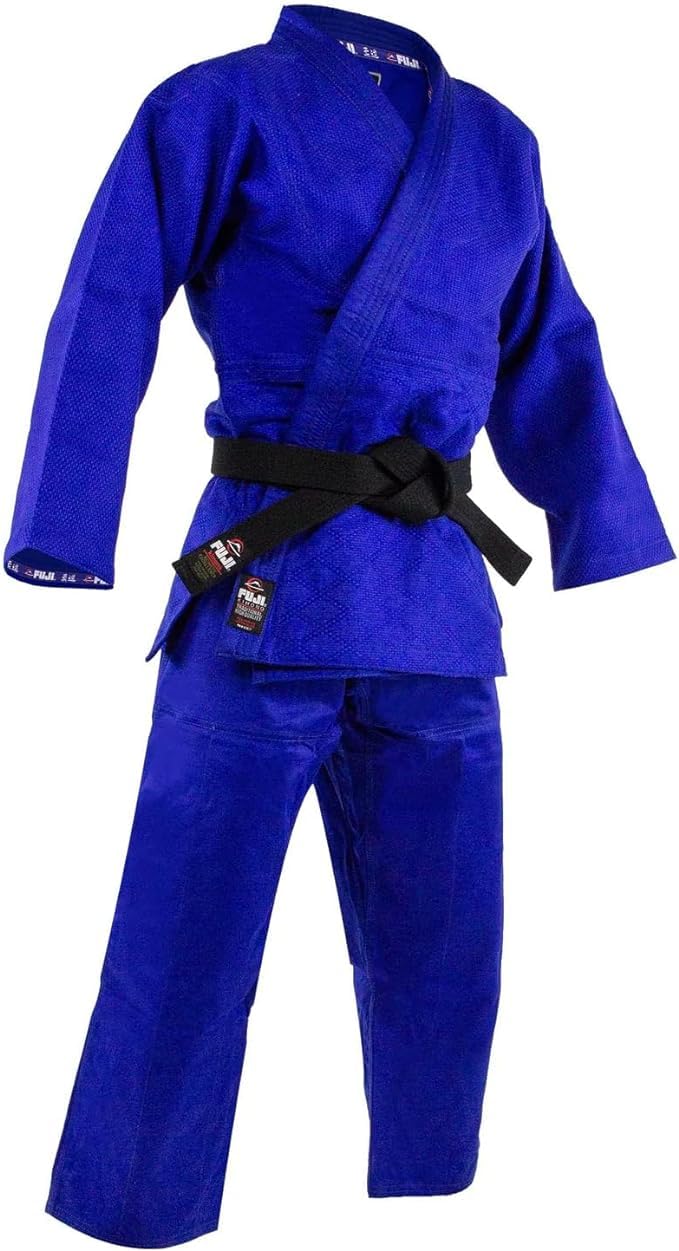 Premium Fuji Double Weave Judo GI Uniform - Heavyweight BJJ Karate Training Kimono for Adults - Perfect for Martial Arts Competitions & Dojo Practice