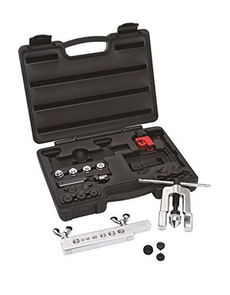 GEARWRENCH 41880D Double & Bubble Flaring Tool Kit - Professional Brake Line & Fuel Line Flaring Tool for Automotive Repair - Perfect for Mechanics & DIY Enthusiasts