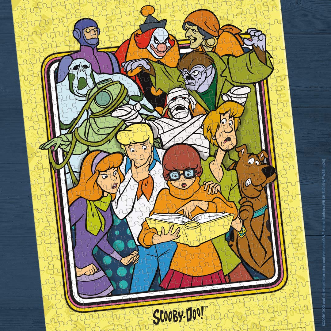 Scooby Doo Those Meddling Kids 1000 Piece Jigsaw Puzzle - Fun Family Game Night Activity for Kids & Adults - Perfect for Home Decor, Gifts & Relaxation