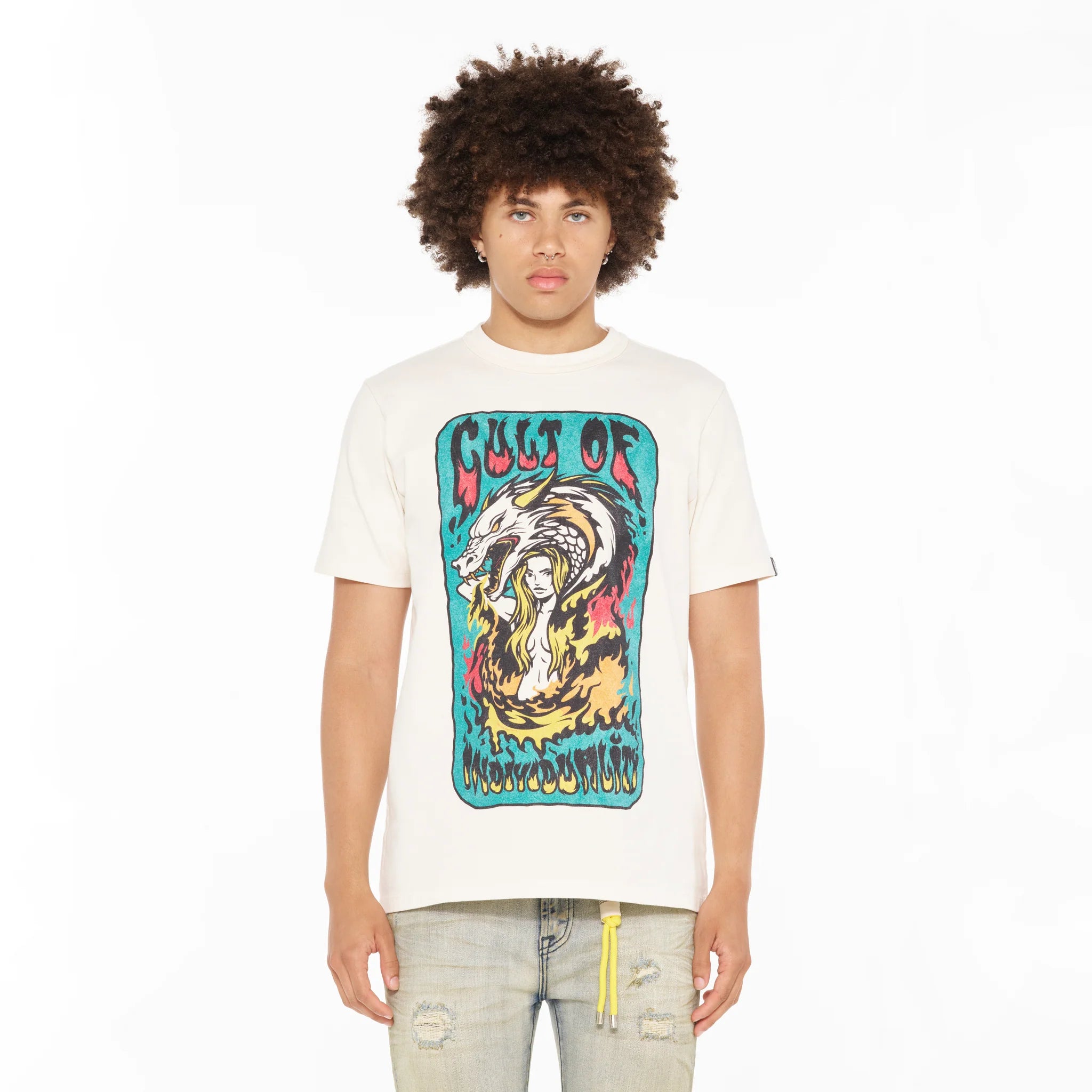CULT OF INDIVIDUALITY May the Bridges Graphic Tee - Trendy Streetwear T-Shirt for Men & Women - Perfect for Concerts, Festivals and Urban Fashion