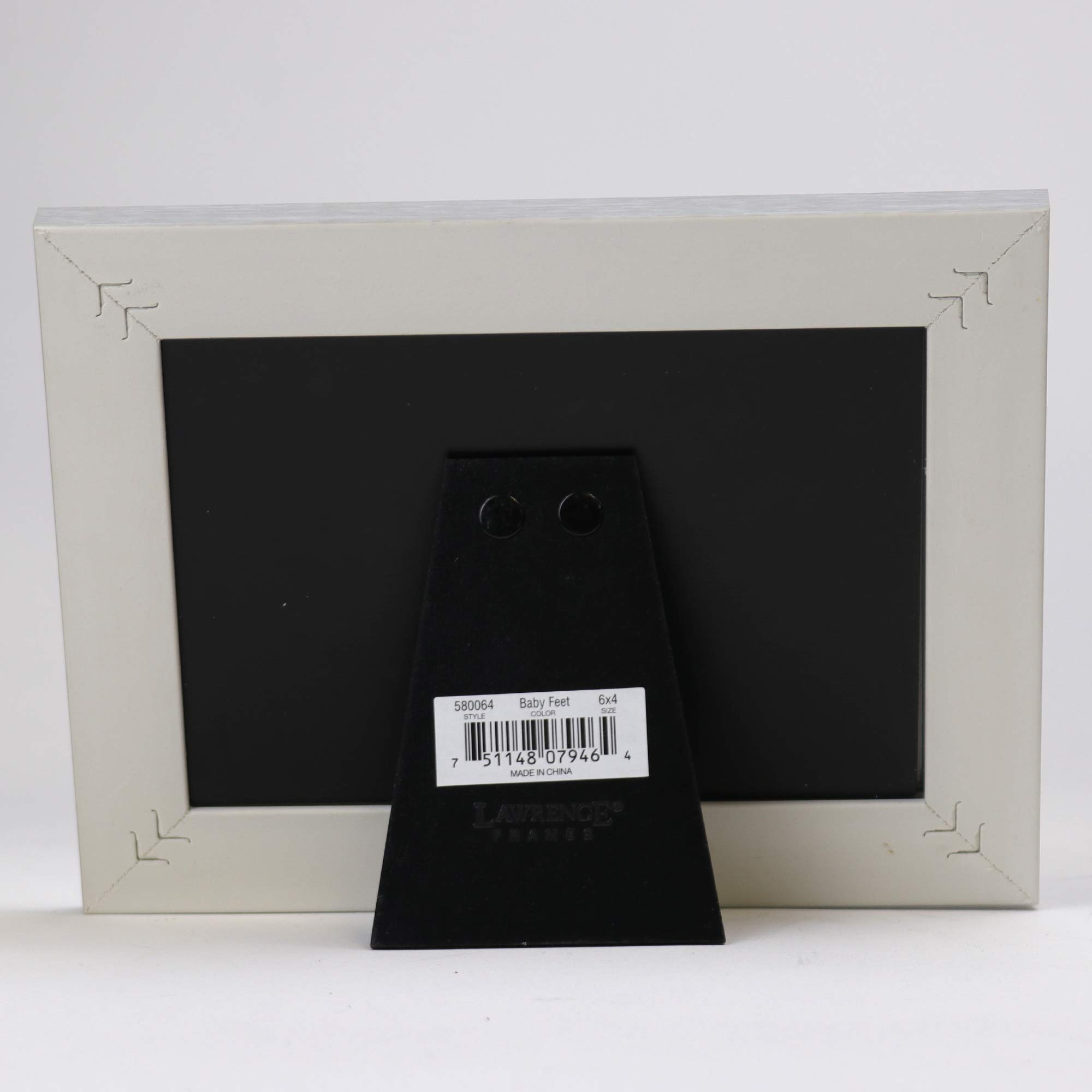 Lawrence Frames Infinity Love Picture Frame - 6x4 Inches, Gray - Perfect for Wedding, Anniversary, and Home Decor Gifts