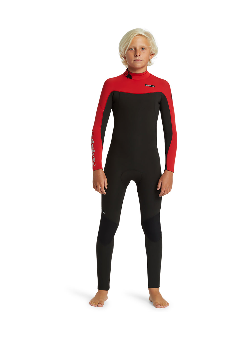 Quiksilver Boys 3/2mm Everyday Sessions BZ GBS Steamer Wetsuit for Kids - Youth Surfing, Swimming & Water Sports