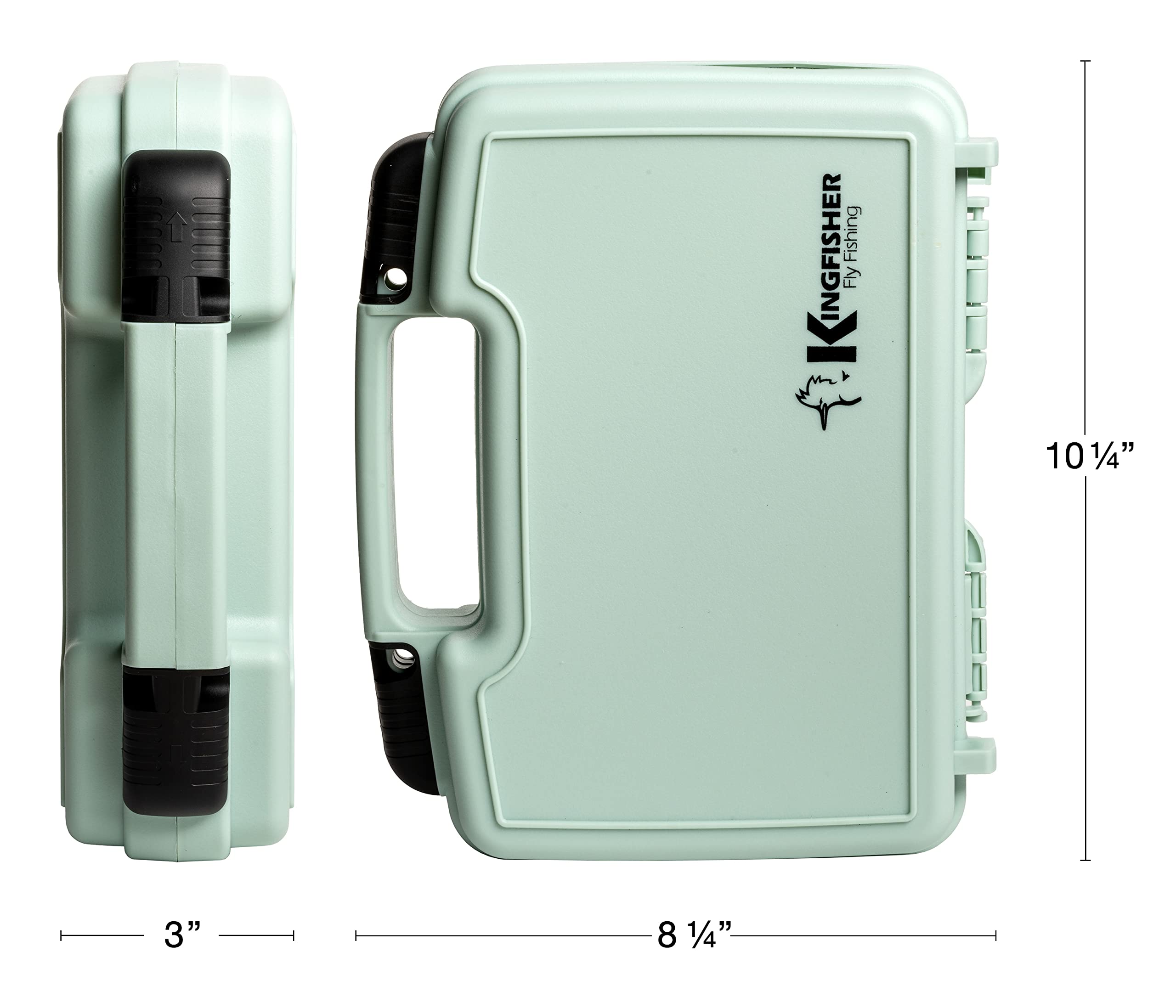 Kingfisher Boat Box Fly Fishing Streamer Box 2.0 JR (10