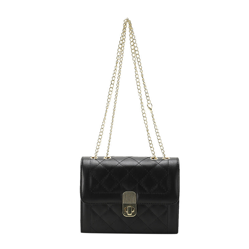 Elegant Diamond-Embellished Shoulder Bag for Women - Stylish & Simple Niche Design - Perfect for Work, Party & Everyday Use
