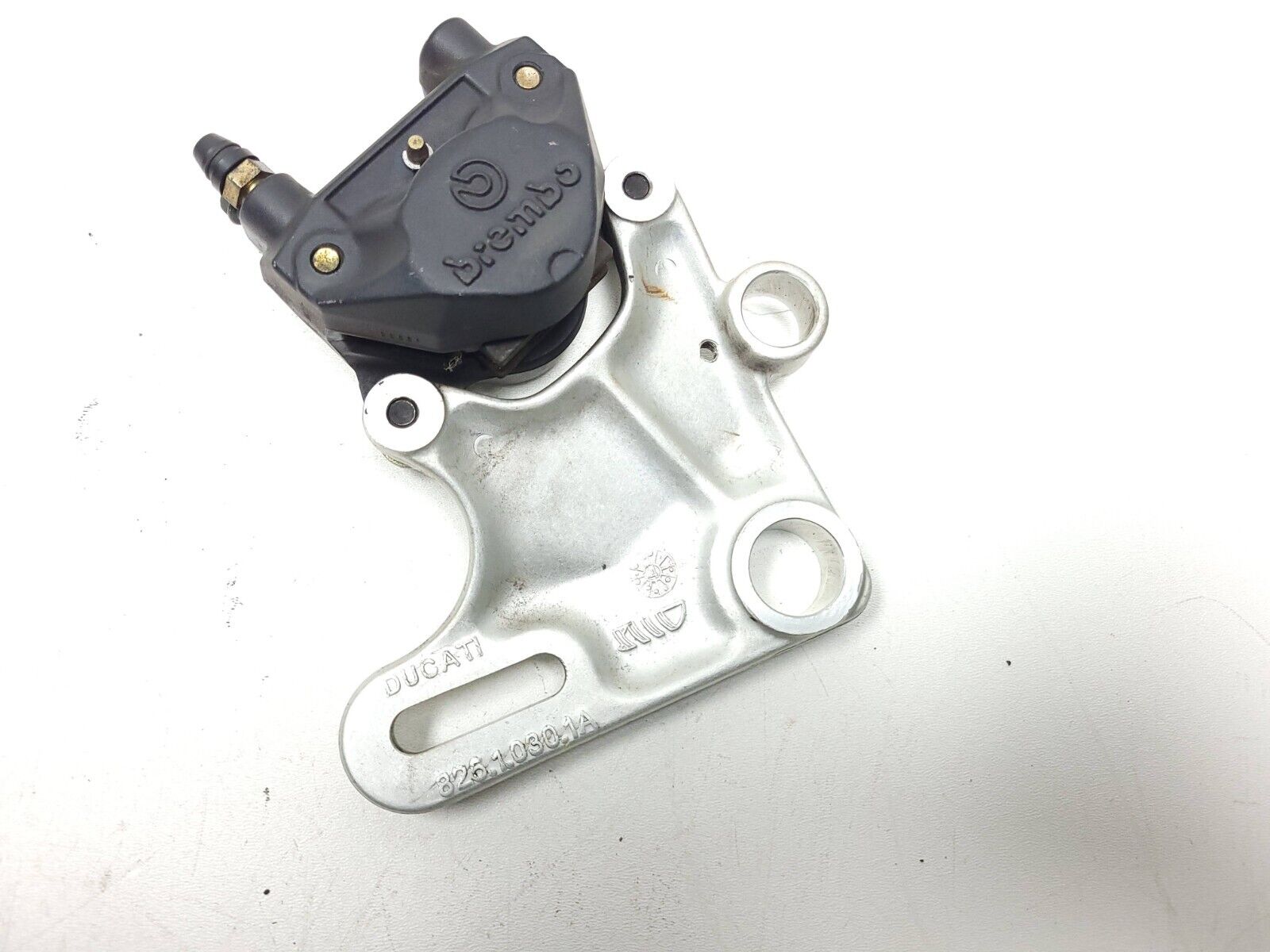 Genuine Ducati Monster M600 620 Rear Brake Caliper & Bracket OEM Replacement Part - Perfect for Motorcycle Maintenance & Performance Upgrades