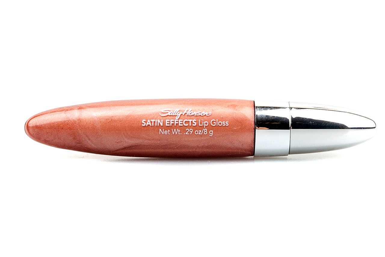 Sally Hansen Satin Effect Lip Gloss - 10 Romantic Shades, Long Lasting Hydrating Lip Gloss with Shiny Finish for Women | Perfect for Date Night, Parties & Everyday Wear