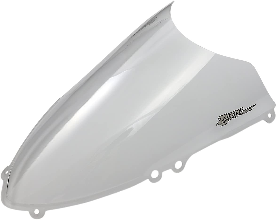 Zero Gravity Clear MARC1 Windscreen 25-738-01 - Motorcycle Windshield for Harley Davidson & Cruiser Bikes - Perfect for Highway Riding & Long-Distance Touring