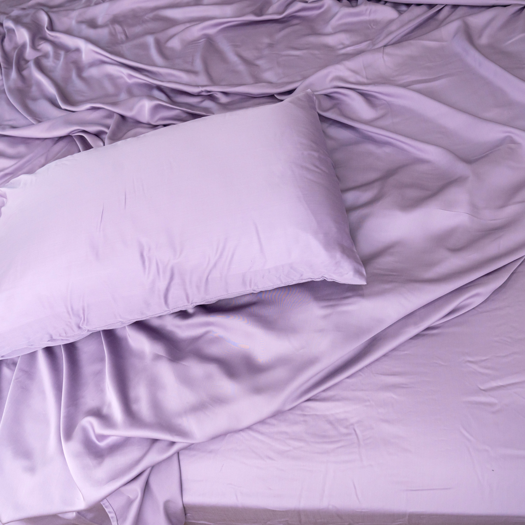 100% Lyocell Bed Sheet Set - Single Size, Soft & Breathable - Perfect for Hot Sleepers & Eco-Friendly Bedrooms
