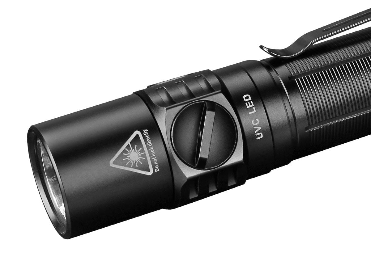 Fenix LD32 UVC Disinfecting Flashlight - Portable UV Sanitizer for Home, Travel & Outdoor Use (Discontinued Model)