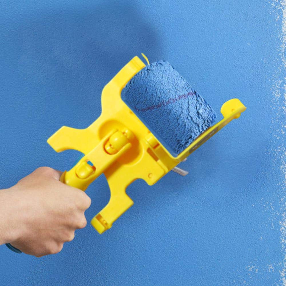 Clean-Cut Paint Edger Roller Brush - Professional Wall Treatment Painting Tool for Walls, Ceilings & Doors | Perfect for DIY Home Improvement & Professional Painting Projects