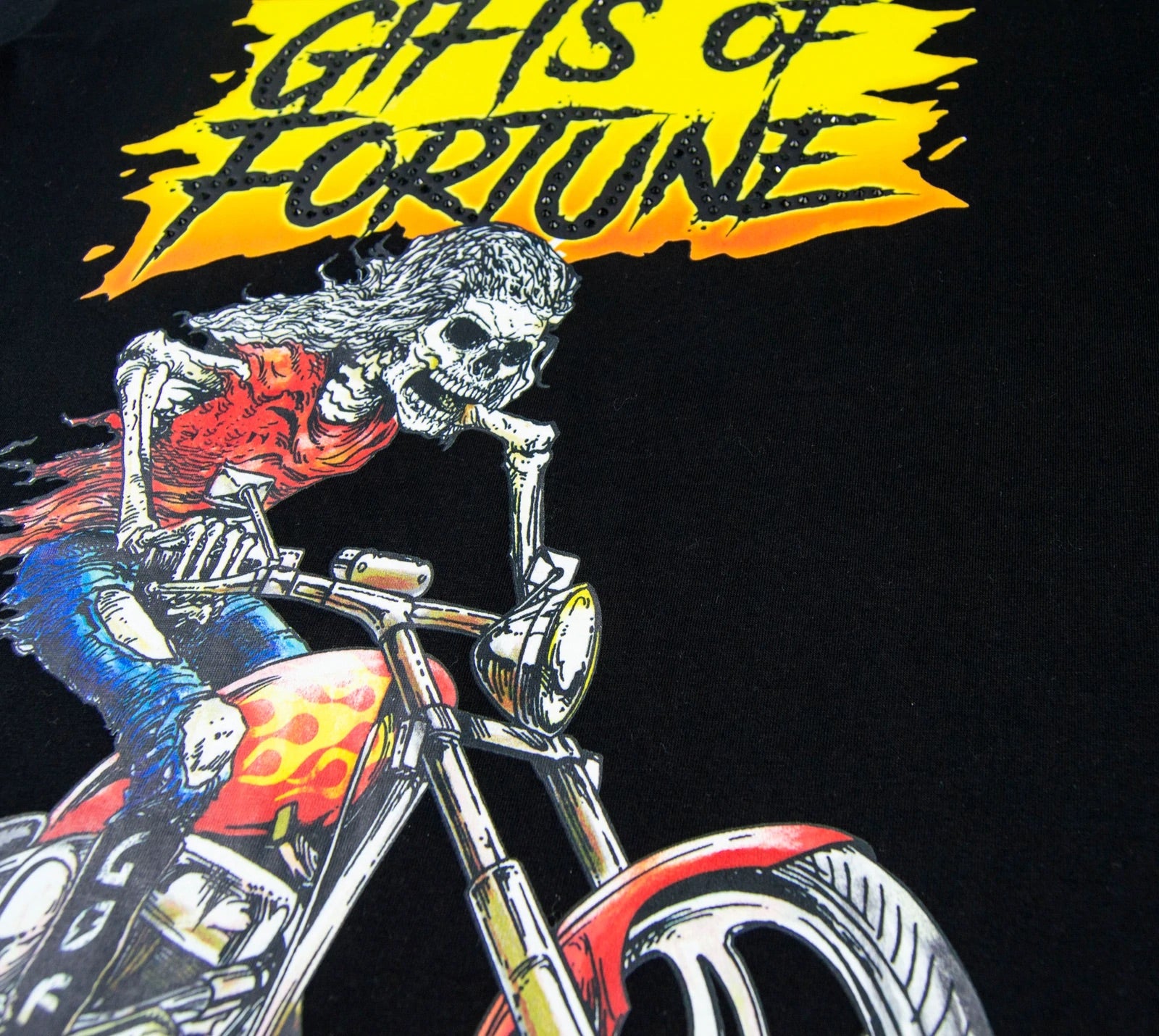 Gifts of Fortune Dying to Live Living to Die Graphic T-Shirt - Black (DYINGTOLIVET20039) | Trendy Casual Wear for Men & Women | Perfect for Streetwear, Concerts, and Everyday Outfits