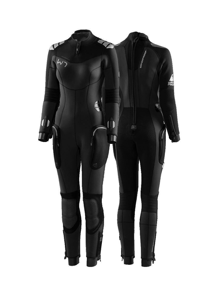 Waterproof W7 5mm Women's Wetsuit for Surfing, Diving & Swimming - Full Body Neoprene Suit for Cold Water Sports