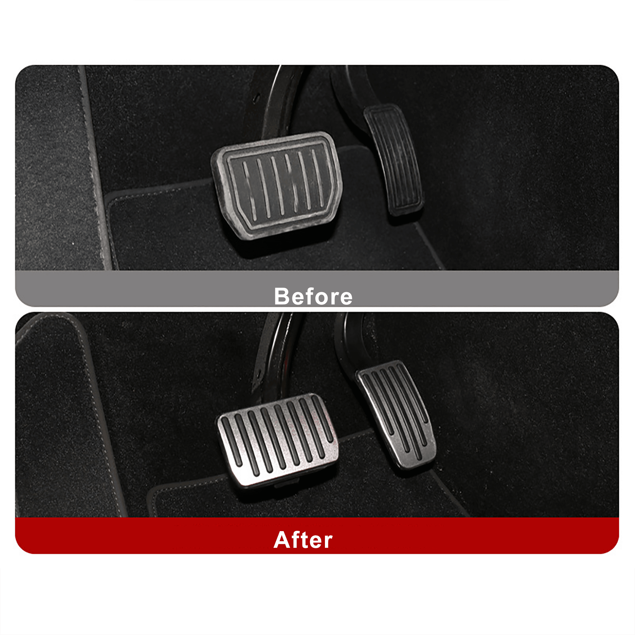 High-Performance Foot Pedals for Tesla Model S, 3, X, Y - Non-Slip, Durable & Easy Install - Perfect for Enhanced Driving Comfort & Safety