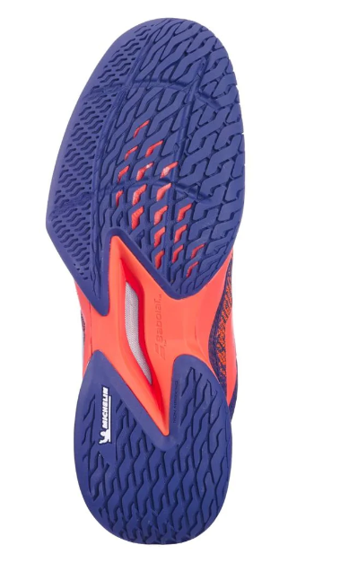 Babolat Jet Mach 3 Junior Tennis Shoes - Lightweight All Court Sneakers for Kids [Blue] | Perfect for Junior Tennis Matches & Training Sessions