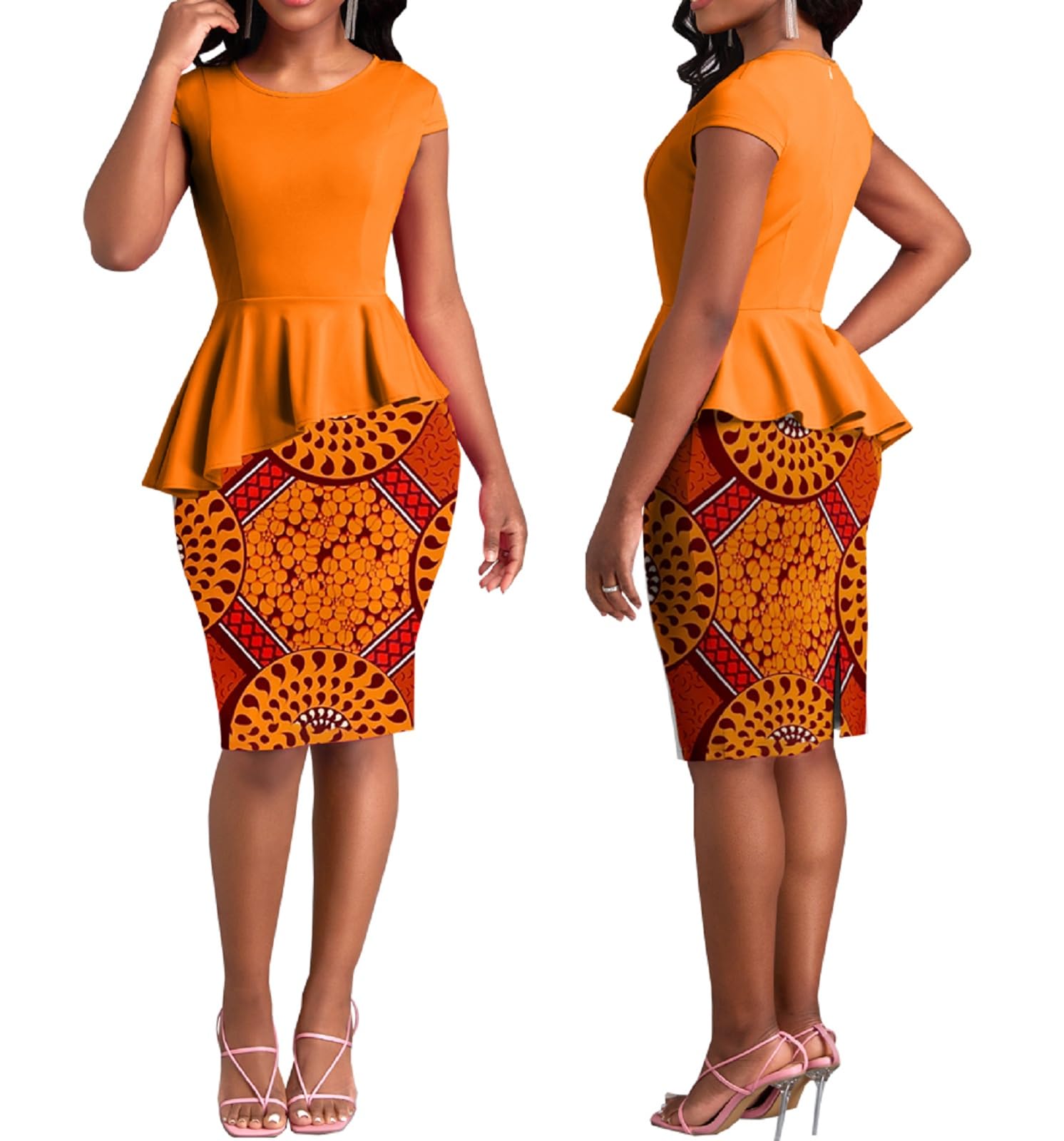 Elegant Women's Bodycon Pencil Dress - Sexy Clubwear & Casual Maxi Dress for Work, Party & Night Out | Perfect for Office, Date Night & Evening Events