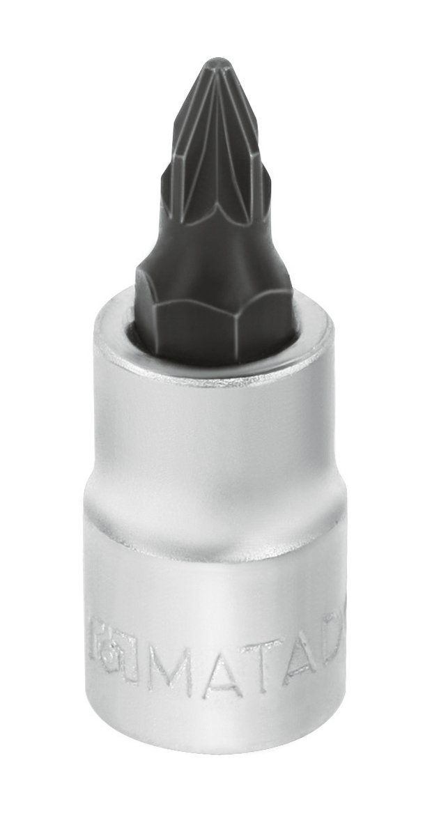 MATADOR PZ Screwdriver Insert 6.3 (1/4) - PZ1 2077 0011 | Precision Screwdriver Bit for Electronics, Furniture & DIY Projects