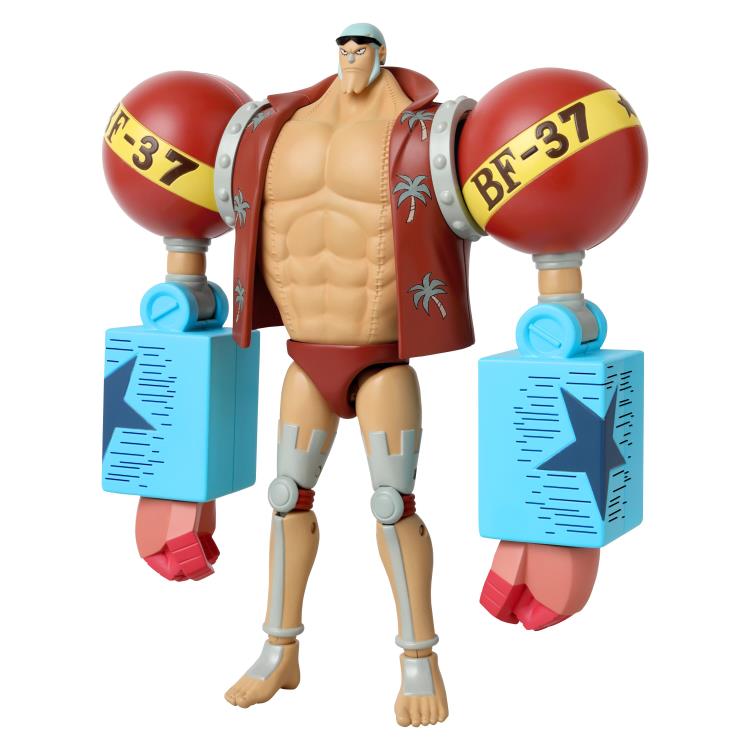 One Piece Anime Franky Action Figure - Collectible PVC Statue for Anime Fans | Perfect for Display, Gifts, and Cosplay Inspiration