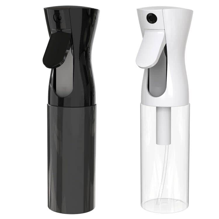 MINGXIAN 2 Pack 10oz Hair Mist Spray Bottles - Fine Mist Sprayer for Hair Styling, Cleaning & Gardening - Perfect for Salon, Home & Outdoor Use