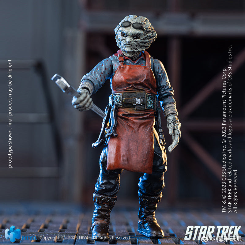 HIYA 1/18 Scale 3.15-inch Star Trek (2009) Keenser Action Figure - Collectible Mini Series for Display & Sci-Fi Fans