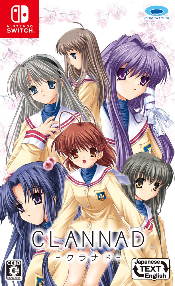 Clannad Nintendo Switch Game - Region Free Japanese Version - Perfect for Anime Fans & Visual Novel Lovers