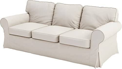 Polyester Beige, Ektorp Sofa