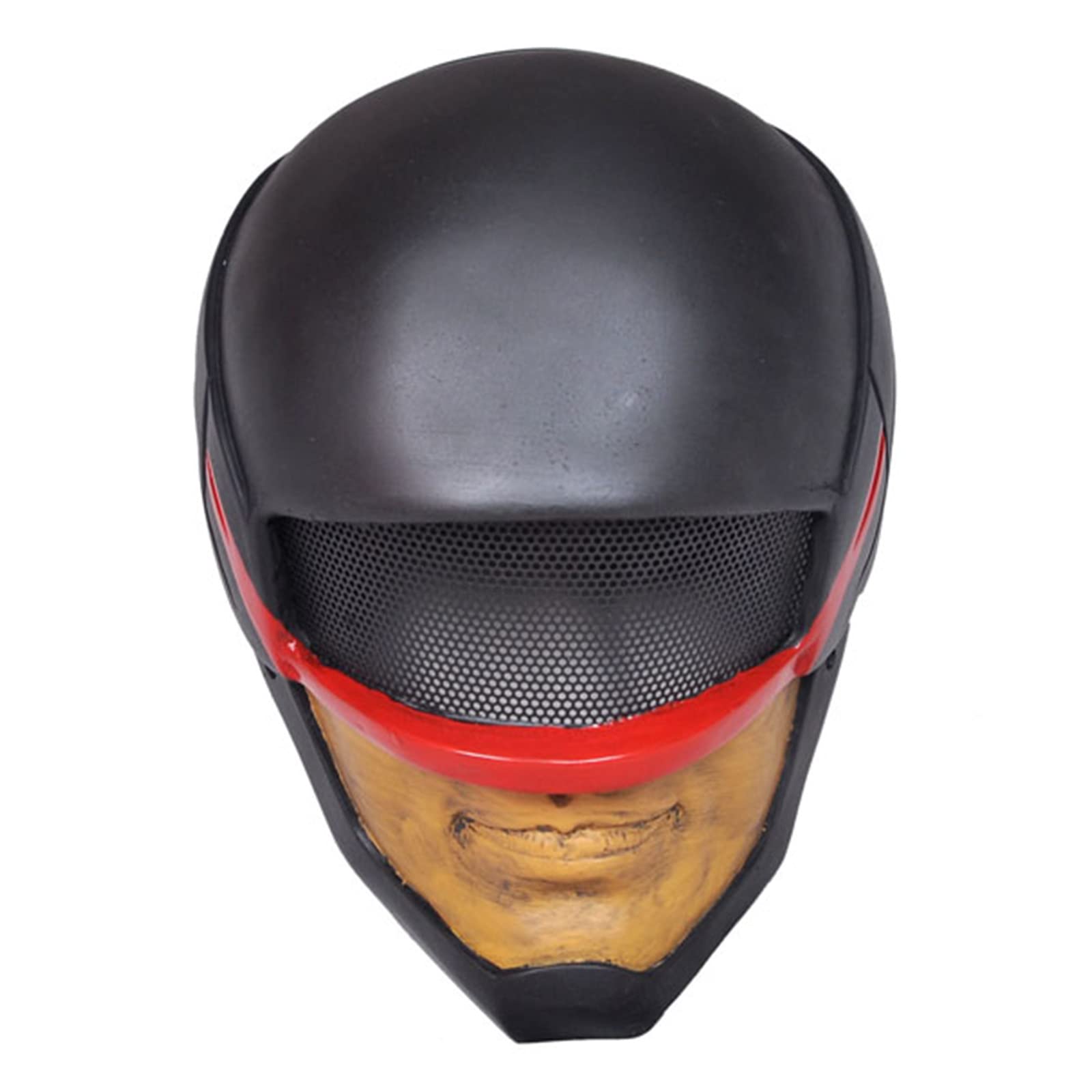 Mulrcks Robocop Cosplay Mask - Halloween Party Costume Accessory & Movie Prop (Mask-A) - Perfect for Cosplay Events, Halloween Parties, and Comic Conventions