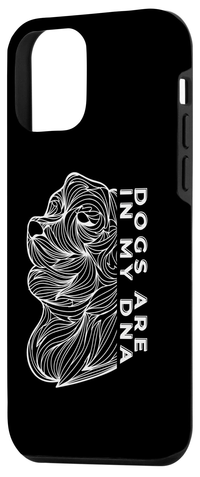 iPhone 12 Mini Cute Dog Mom Case - DNA Inspired Puppy Design - Perfect for Dog Lovers & Pet Owners (Fits iPhone 12 Mini, Ideal for Daily Use, Gifts, and Dog-Themed Occasions)