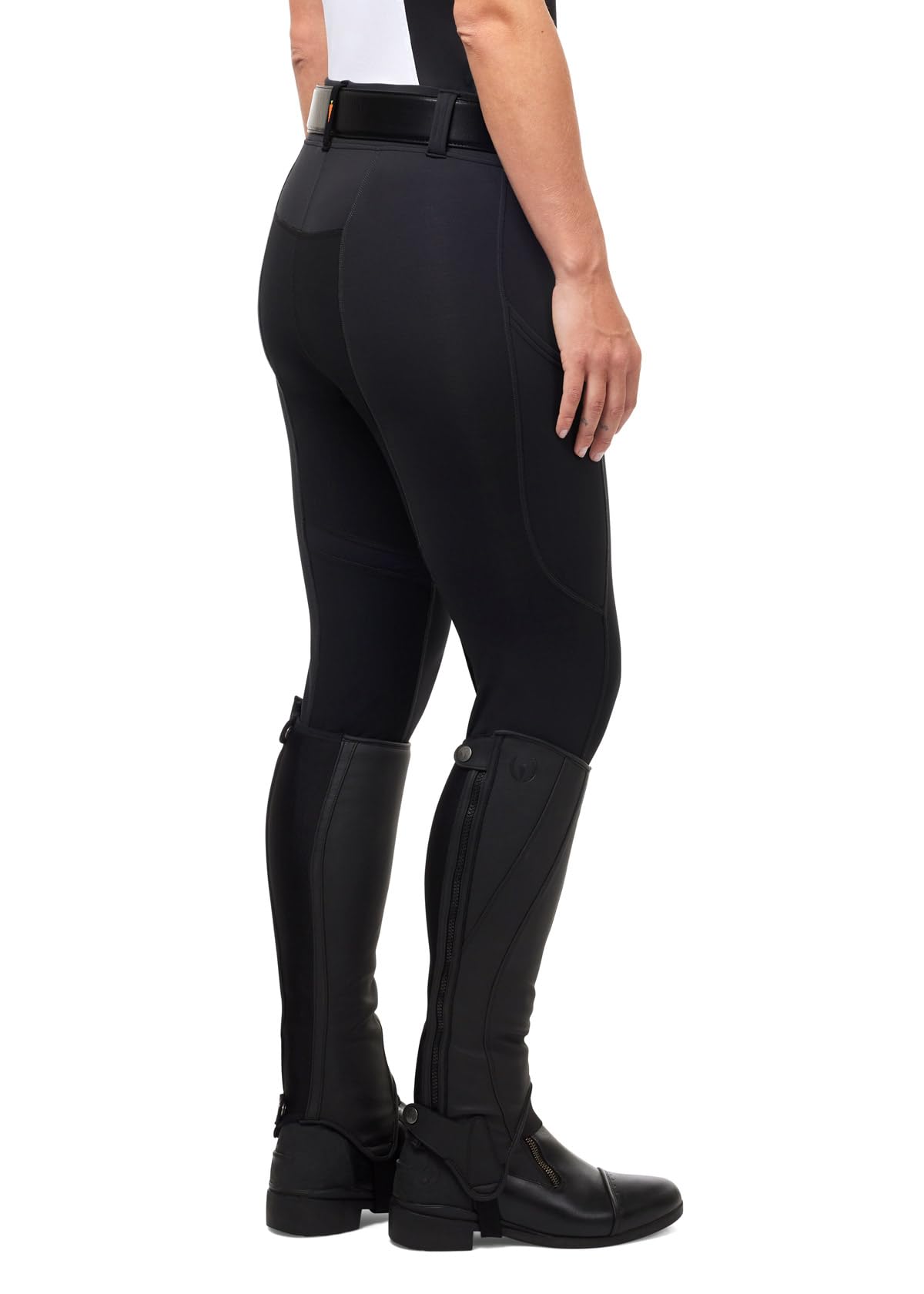 Kerrits Women's Flex 3.0 Full Seat Horse Riding Tights - Lightweight Equestrian Leggings with Secure Grip & Pockets for Comfortable Riding & Training