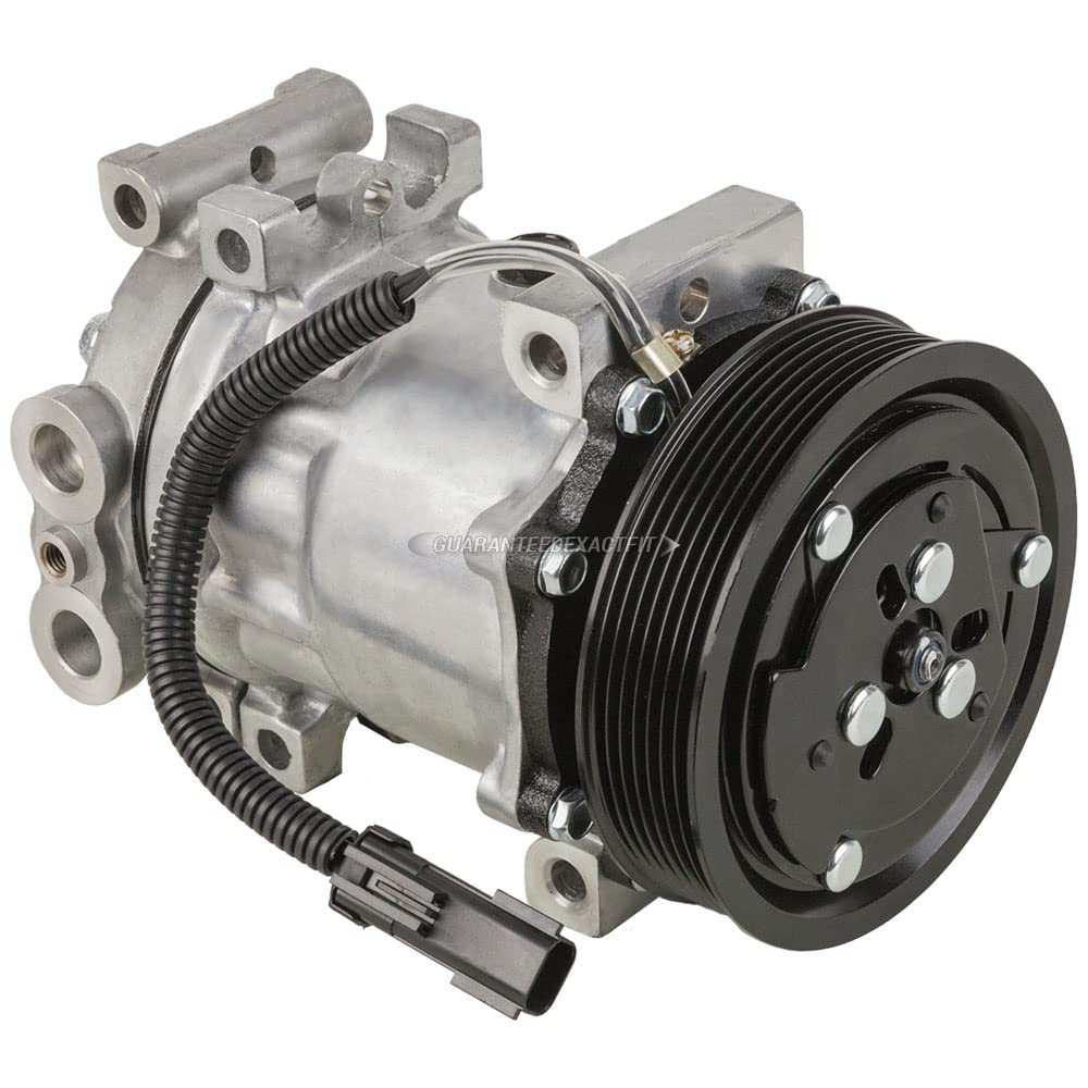 New AC Compressor with A/C Drier for 1995-1996 Dodge Dakota | BuyAutoParts 60-86208R2 | Perfect for Summer Cooling & Auto AC Repair