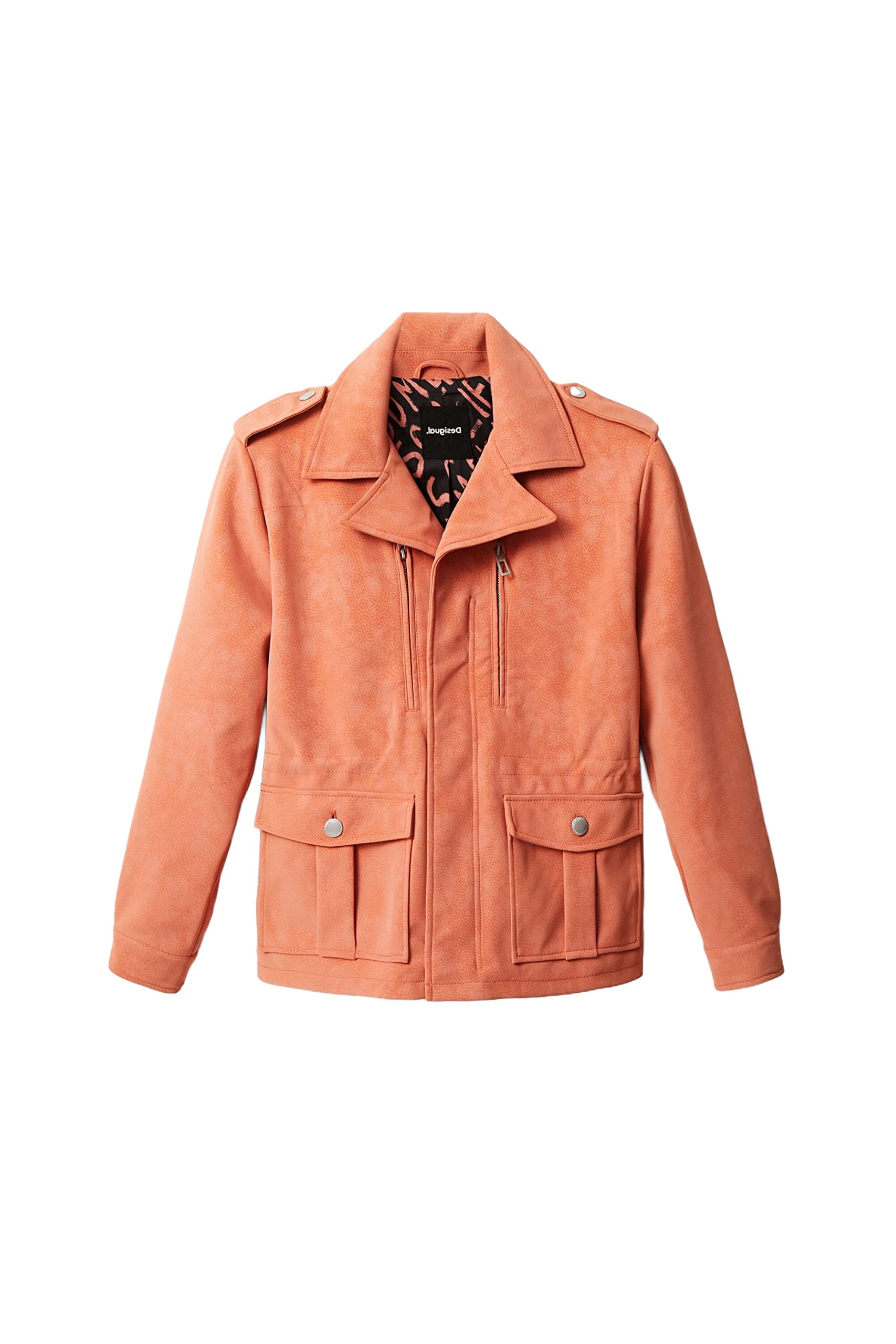 Desigual Women's Winter Coat - Waterproof Warm Jacket with Hood, Lightweight Puffer Coat for Outdoor Activities | Perfect for Hiking, Skiing & Daily Commute