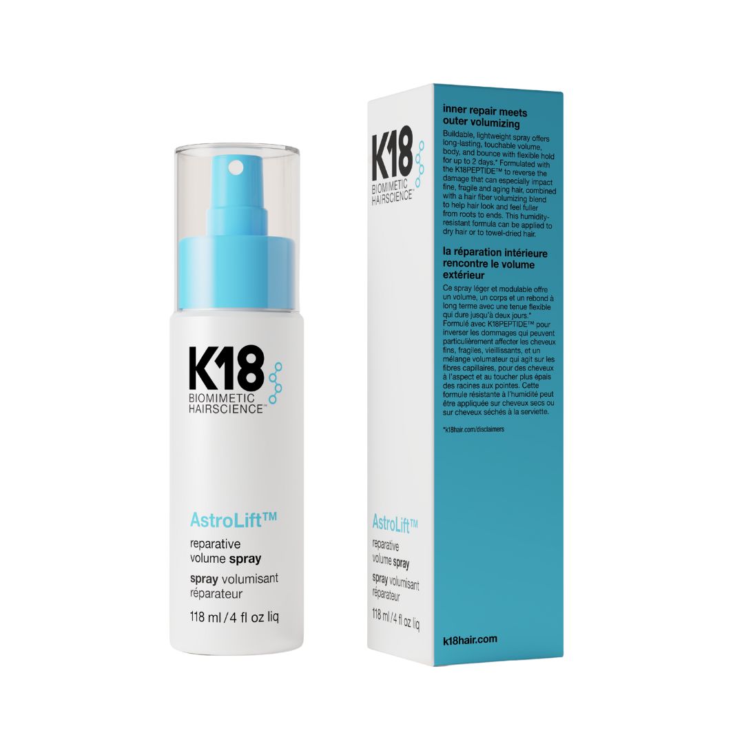 K18 AstroLift Reparative Volume Spray 118ml | Hair Volumizing Treatment for Fine & Thin Hair | Perfect for Daily Styling & Special Occasions