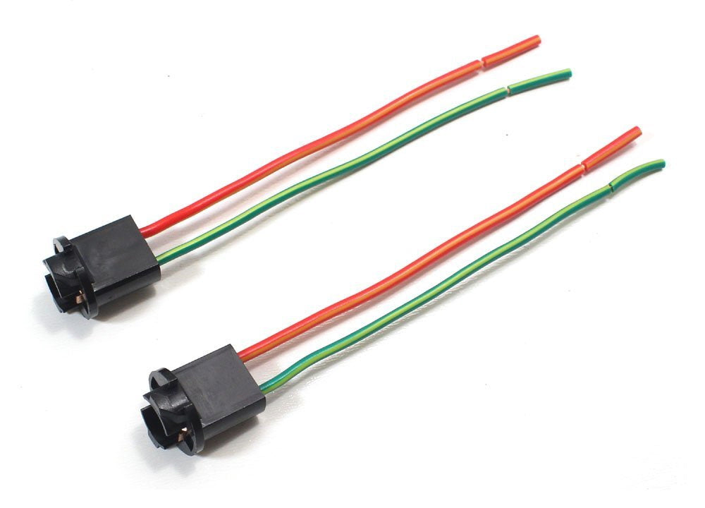 168 194 2825 Bulb Wiring Harness Sockets - Compatible with Parking Lights, Side Markers & License Plate Lights | Durable Electrical Connectors for Car, Truck, SUV & Motorcycle Lighting Upgrades