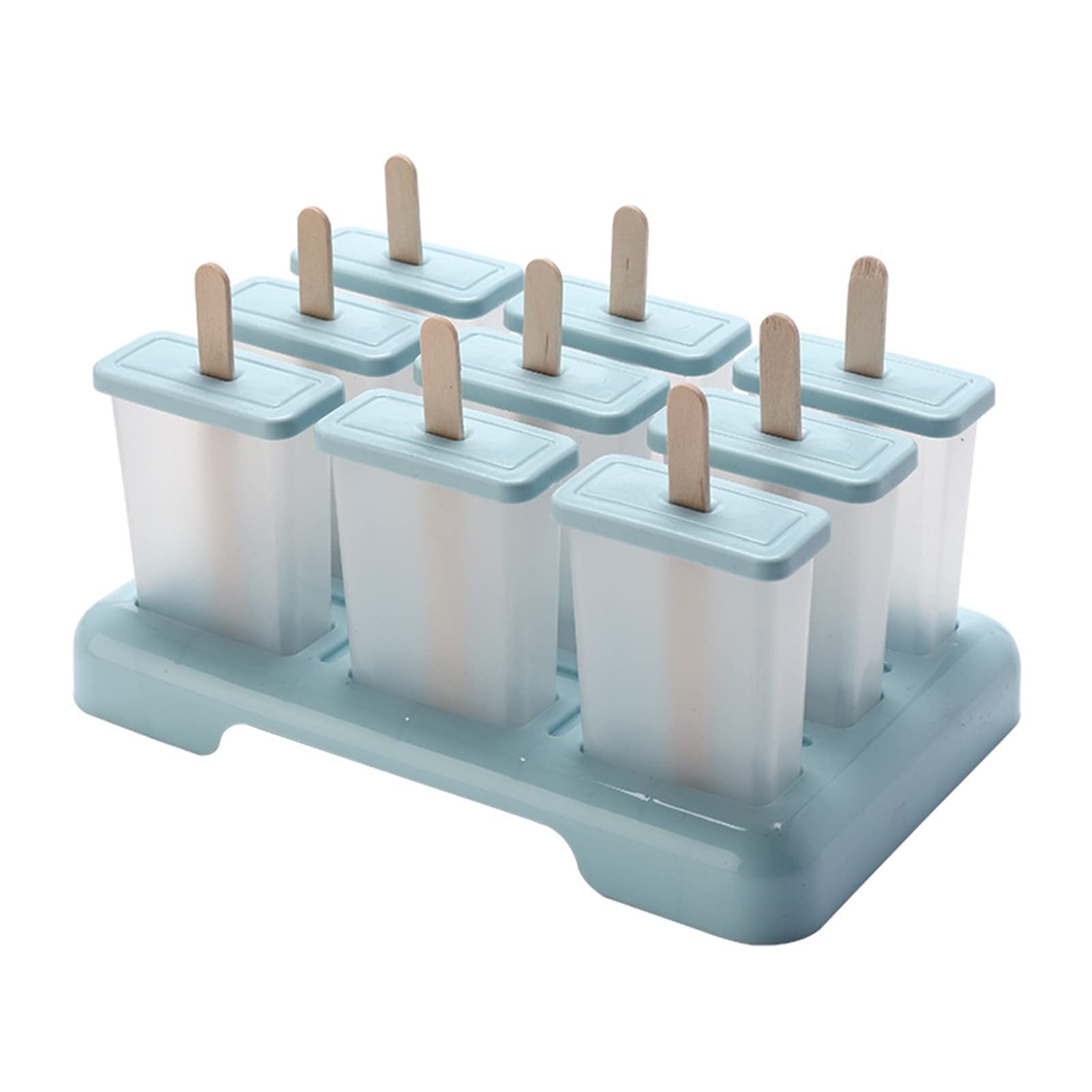 Blue Ice Cream Mold - Easy to Use Homemade Ice Cream Maker for DIY Desserts | Perfect for Kids' Parties, Summer Treats & Family Fun