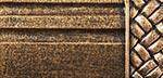 Grooved Wood Poles for DIY Projects - Spring Green with Gold Finish - Perfect for Home Decor, Garden Fencing, and Crafting