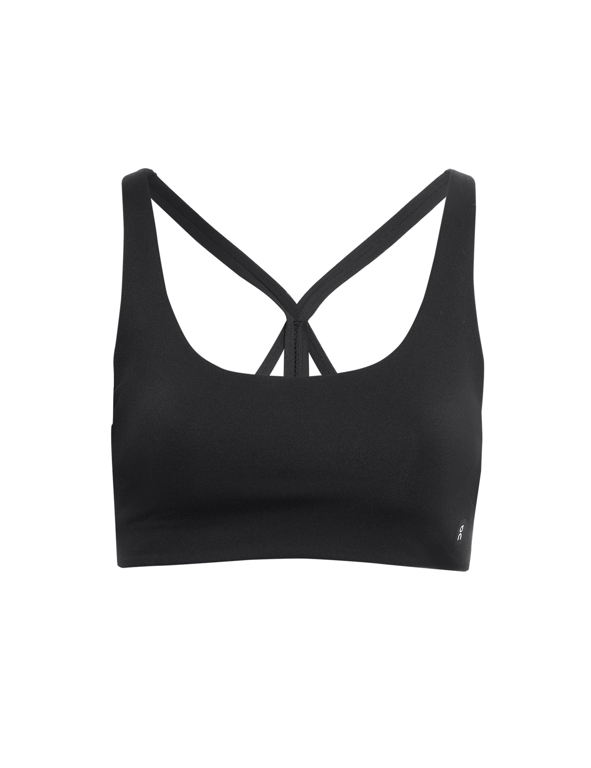 Black Studio Bra - Comfortable & Supportive Wireless Bra for Women - Perfect for Yoga, Workouts & Everyday Wear