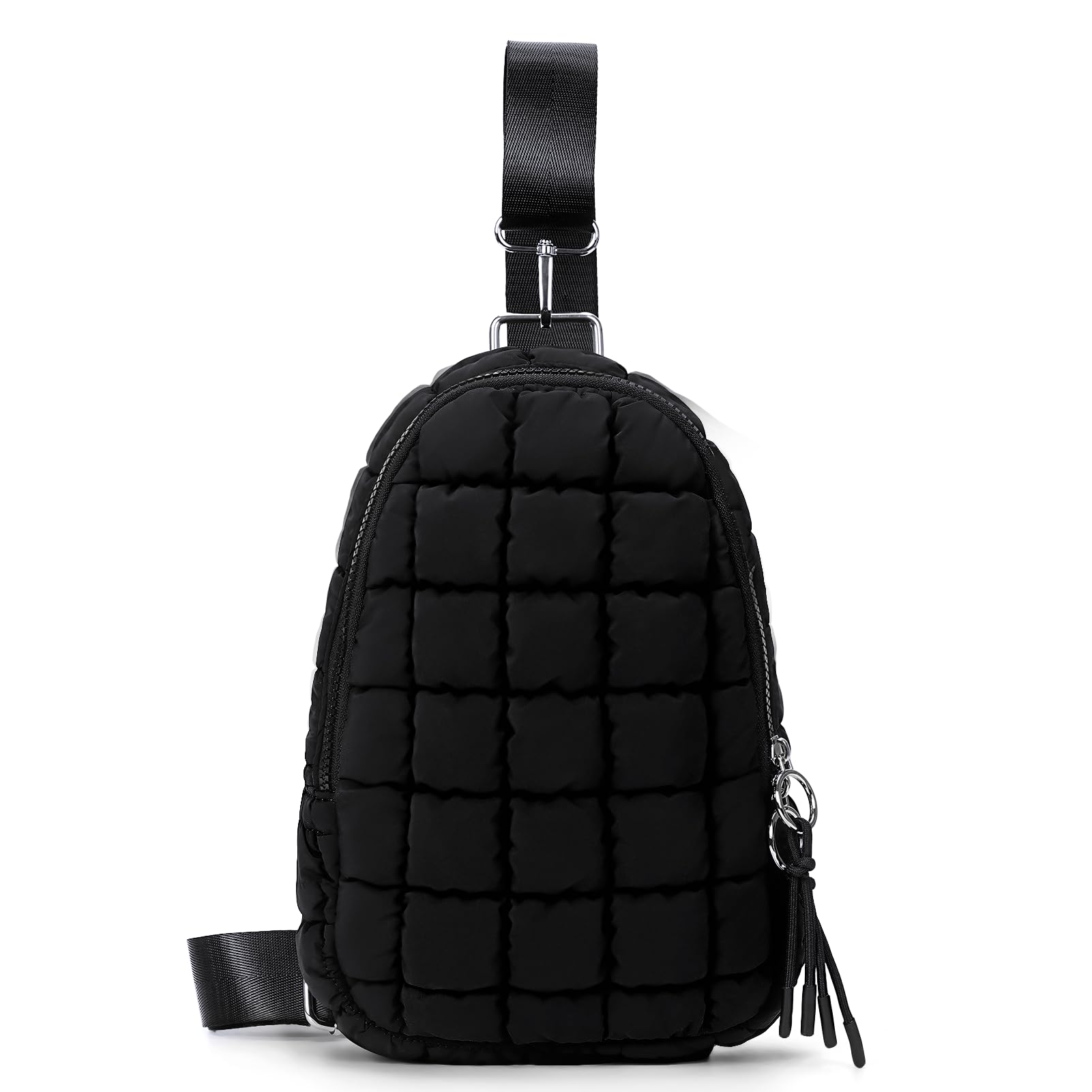 YFGBCX Quilted Puffer Sling Bag for Women - Crossbody Purse, Fanny Pack & Chest Bag | Stylish & Lightweight for Travel, Shopping & Daily Use