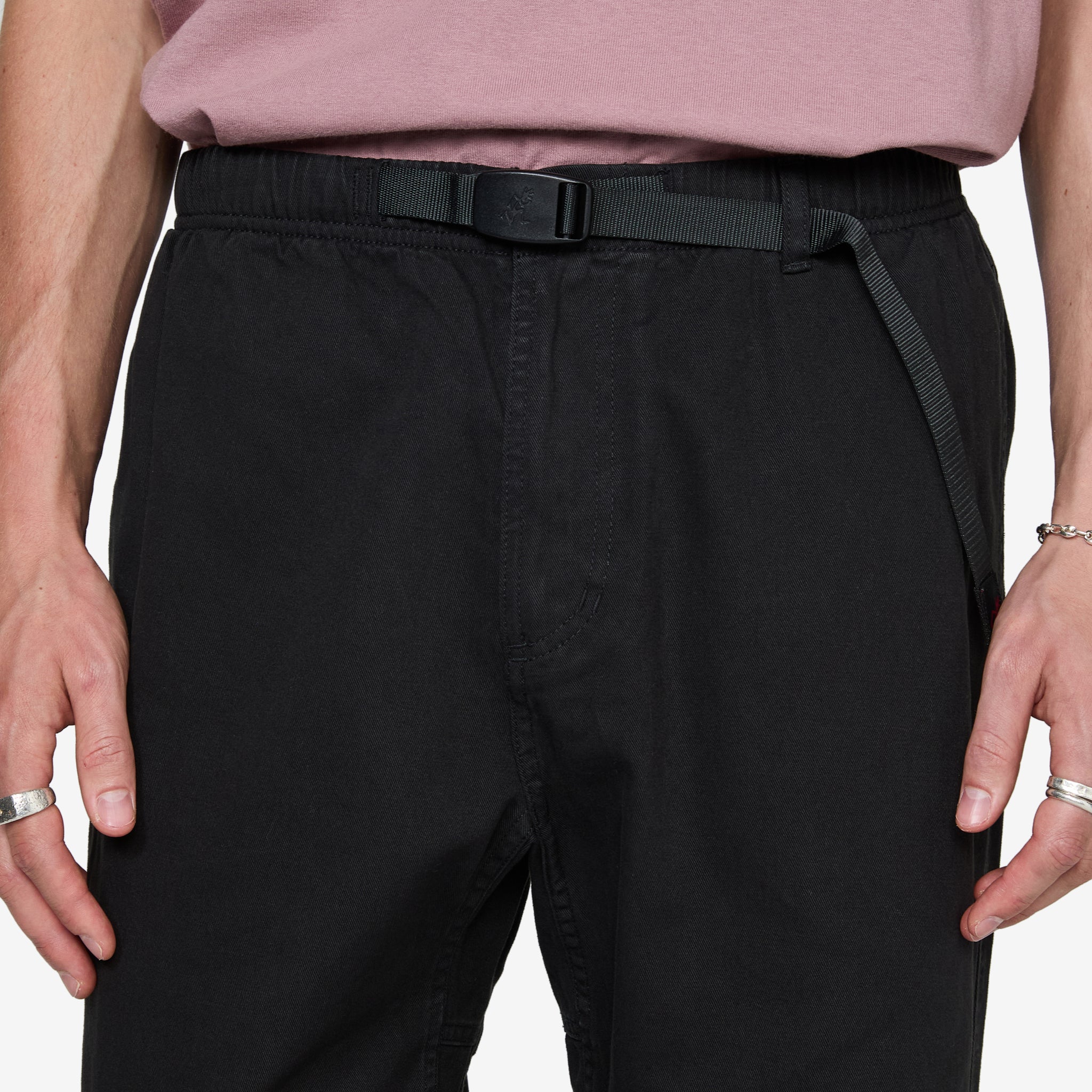 Gramicci Men's Climbing Pants - Lightweight Stretch Hiking Pants for Outdoor Adventures (Black) - Perfect for Rock Climbing, Camping & Travel