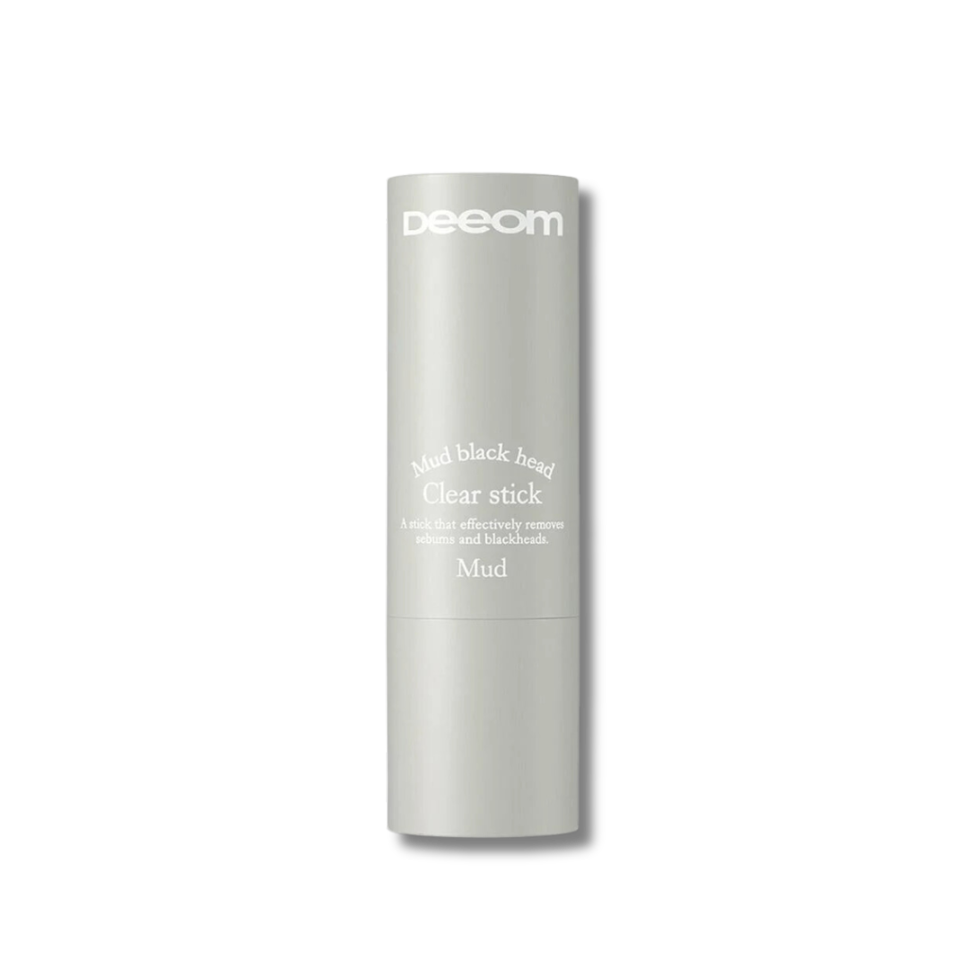 Deepom Mud Blackhead Clear Stick - Pore Cleansing & Blackhead Removal for Face - Perfect for Daily Skincare & Acne Treatment