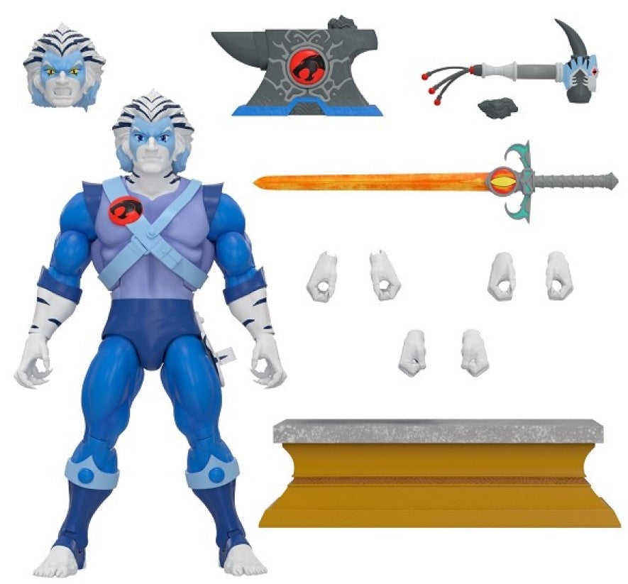 Thundercats Super Seven Action Figures - Collectible Toy Set for Kids & Adults - Perfect for Display, Gifts, and Nostalgic Play