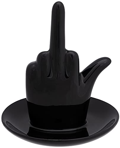 Middle Finger Black